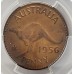 AUSTRALIA 1956 . ONE 1 PENNY . PROOF . PCGS PR64